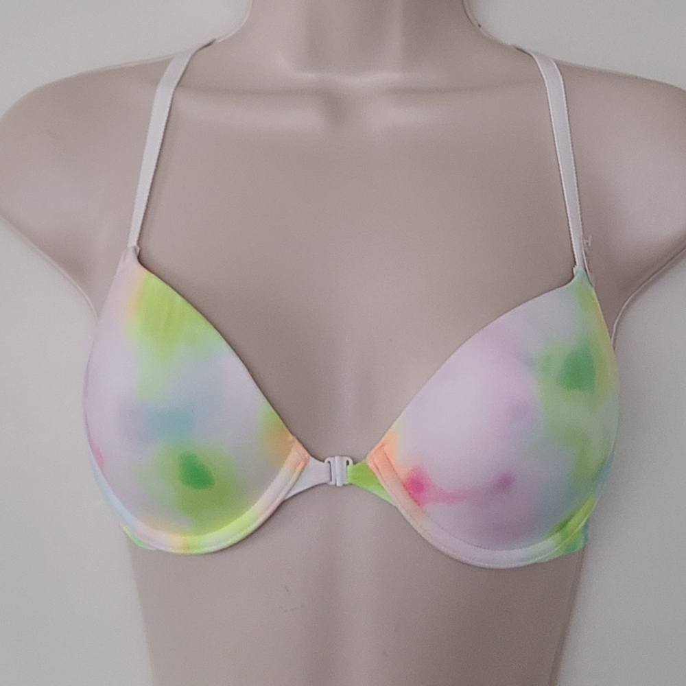 Pink Everywhere Multi Colored Racerback Bra
